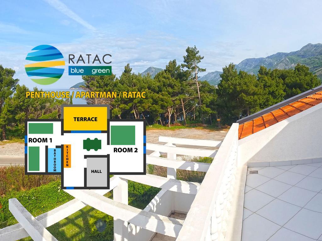 Ratac Eco Guest House Sutomore Esterno foto